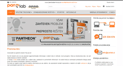 Desktop Screenshot of panlab.si