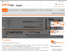 Tablet Screenshot of panlab.si